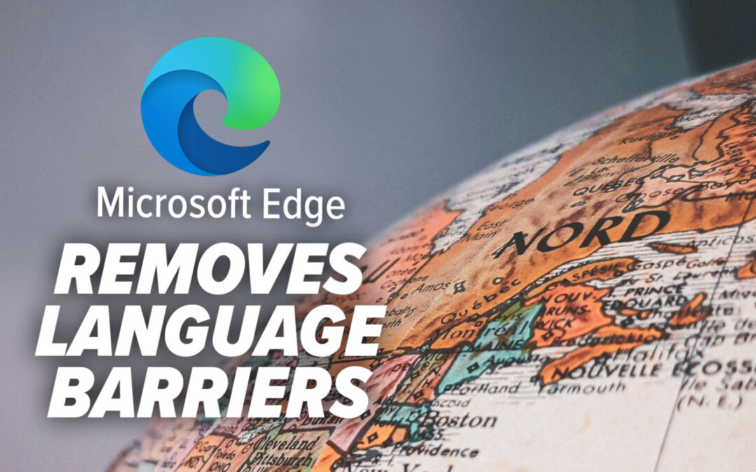 AI audio translation previews in Microsoft Edge